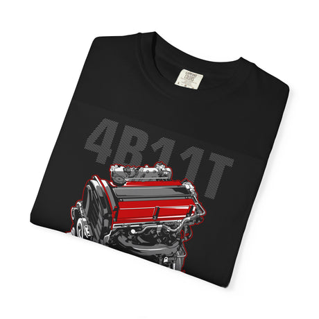 4B11T Mitsubishi Evo X Engine T-Shirt
