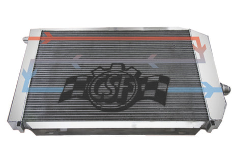 CSF Cooling - Racing & High Performance Division 8023 R-1 Triple-Pass "Ultimate Motorsports" Competition Radiator