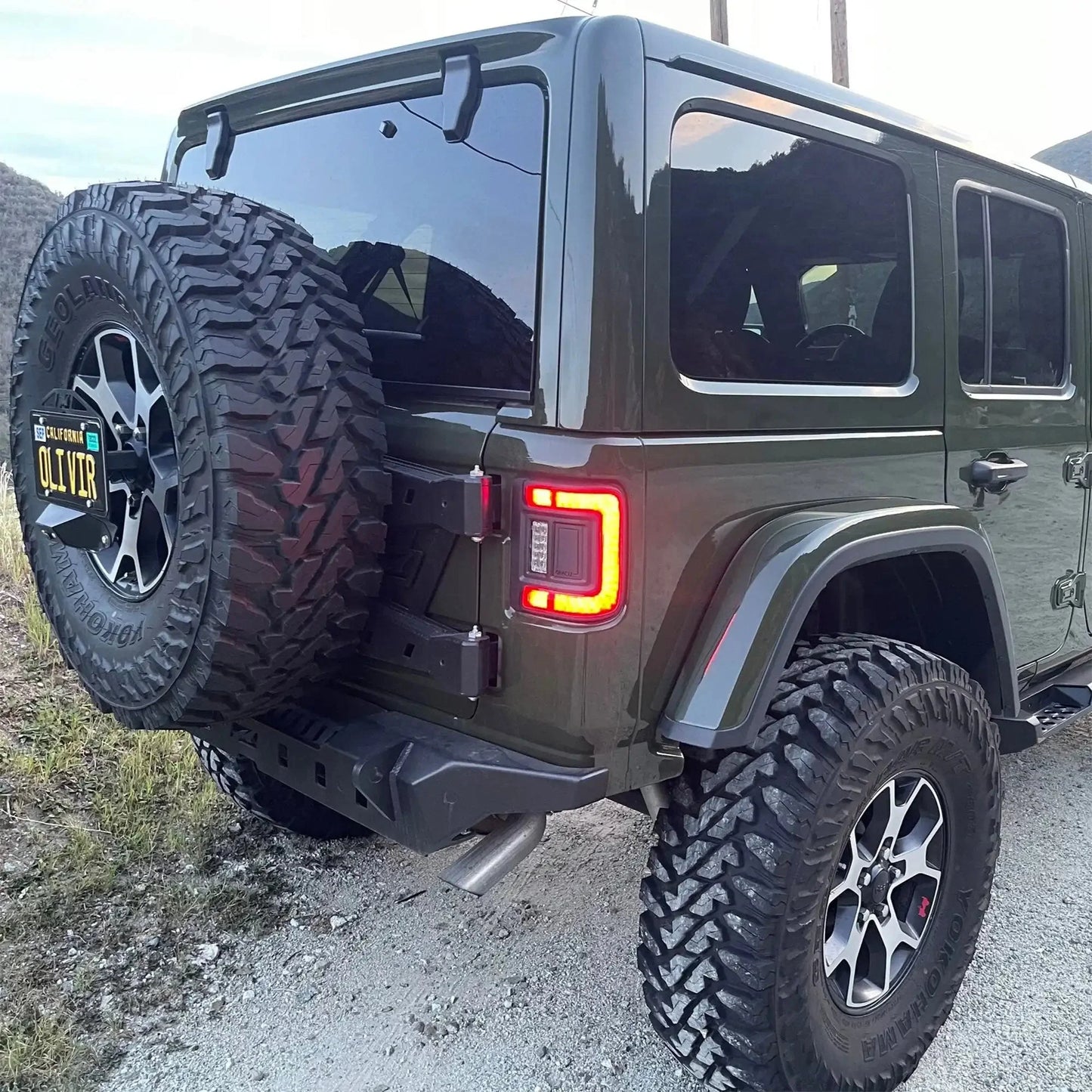 Flush Mount LED Tail Lights for Jeep Wrangler JL