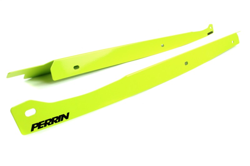 PERRIN Performance [11-14 WRX, 08-14 STI] Fender Shrouds - Neon Yellow | PSP-ENG-549NY