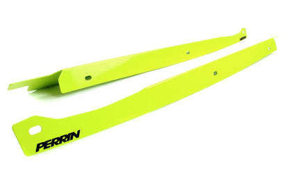 PERRIN Performance [11-14 WRX, 08-14 STI] Fender Shrouds - Neon Yellow | PSP-ENG-549NY