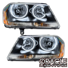 ORACLE Lighting 2008-2013 Dodge Avenger RT Pre-Assembled Halo Headlights - Black Housing