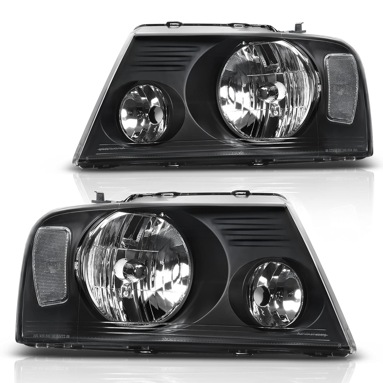 2004-2008 Ford F150 Reflector Headlights