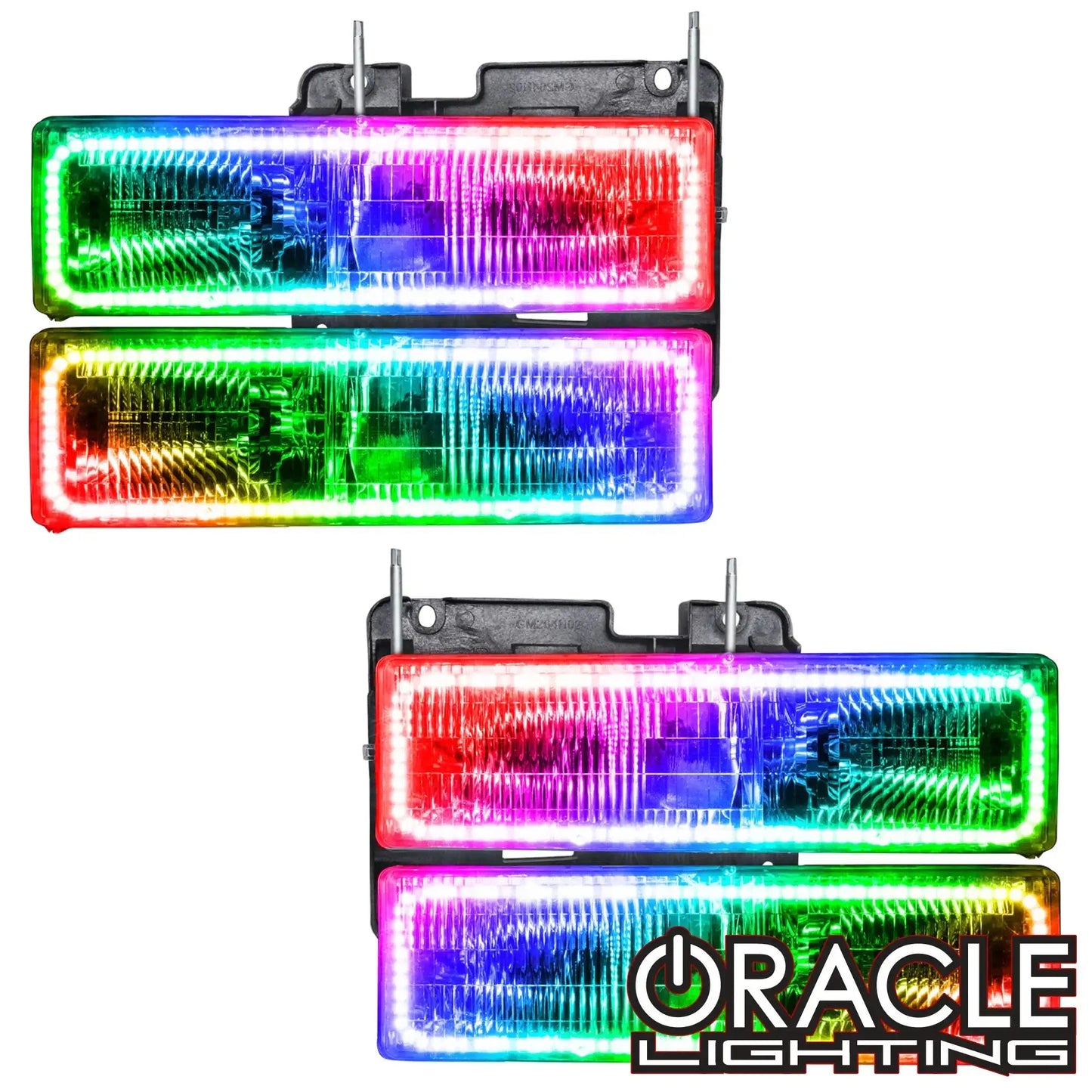 ORACLE Lighting 1992-1994 Chevrolet Blazer Pre-Assembled Halo Headlights
