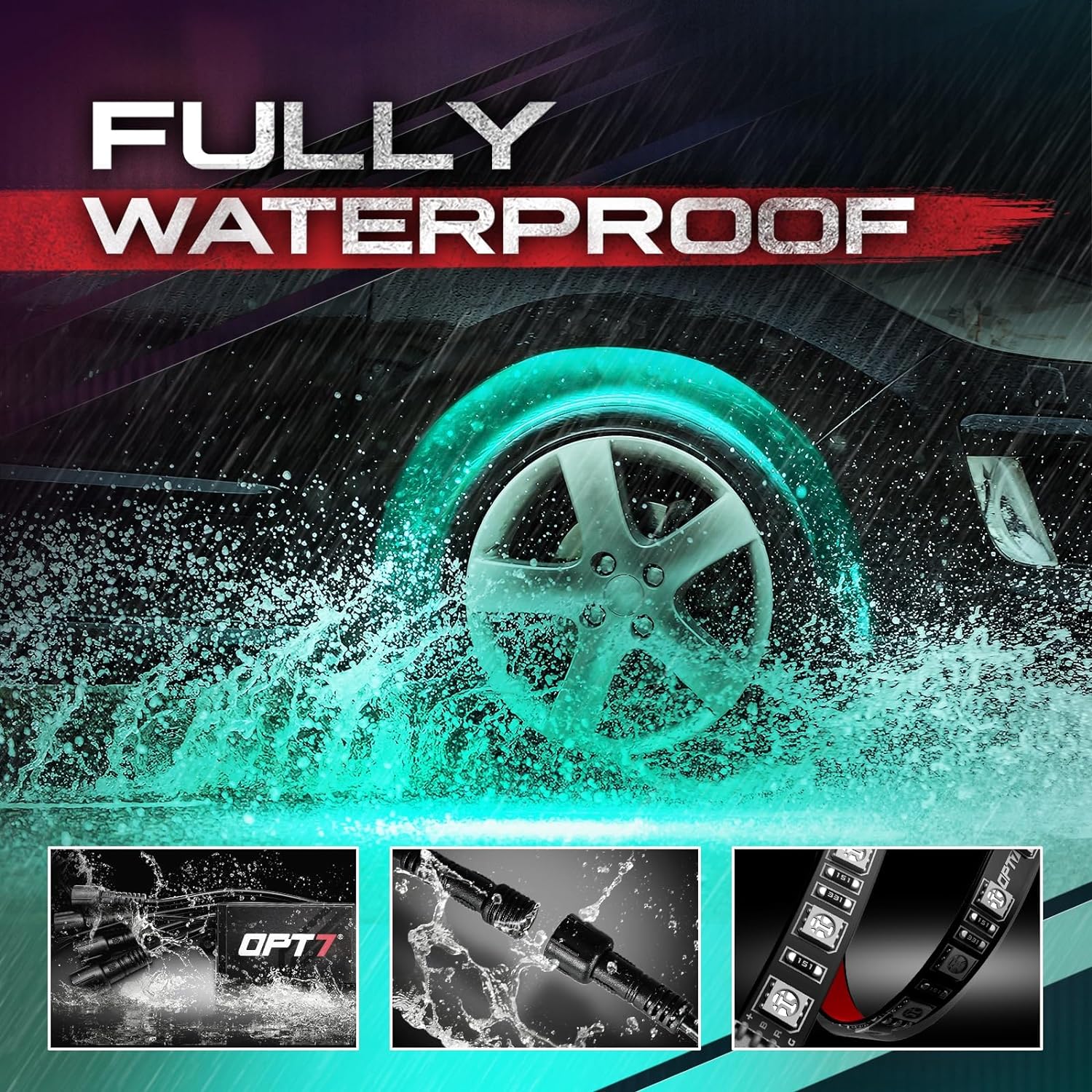 AURA Exterior Pack Bundle ( Wheel Well LED Kit + Grille LED Kit + Underglow LED Kit ) - Remote Control