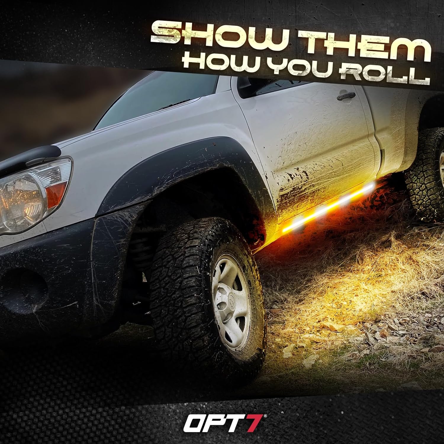 Sidekick Running Board Light 2PC 48-Inch with Warning Mode