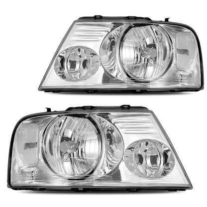 2004-2008 Ford F150 Headlights Chrome Housing Reflector