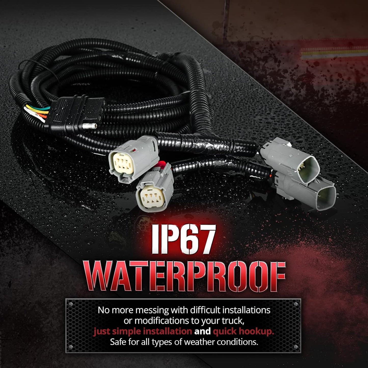 OPT7 Redline Easy Connect Harness for 2022-2024 Ford Maverick