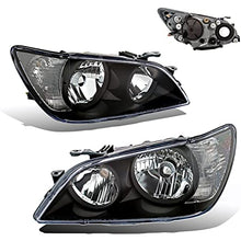2001-2005 Lexus Is300 Black Housing Clear Marker Headlights