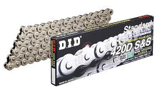 D.I.D 420D-124RB S&S (Silver) Motorcycle Chain with Clip Joint