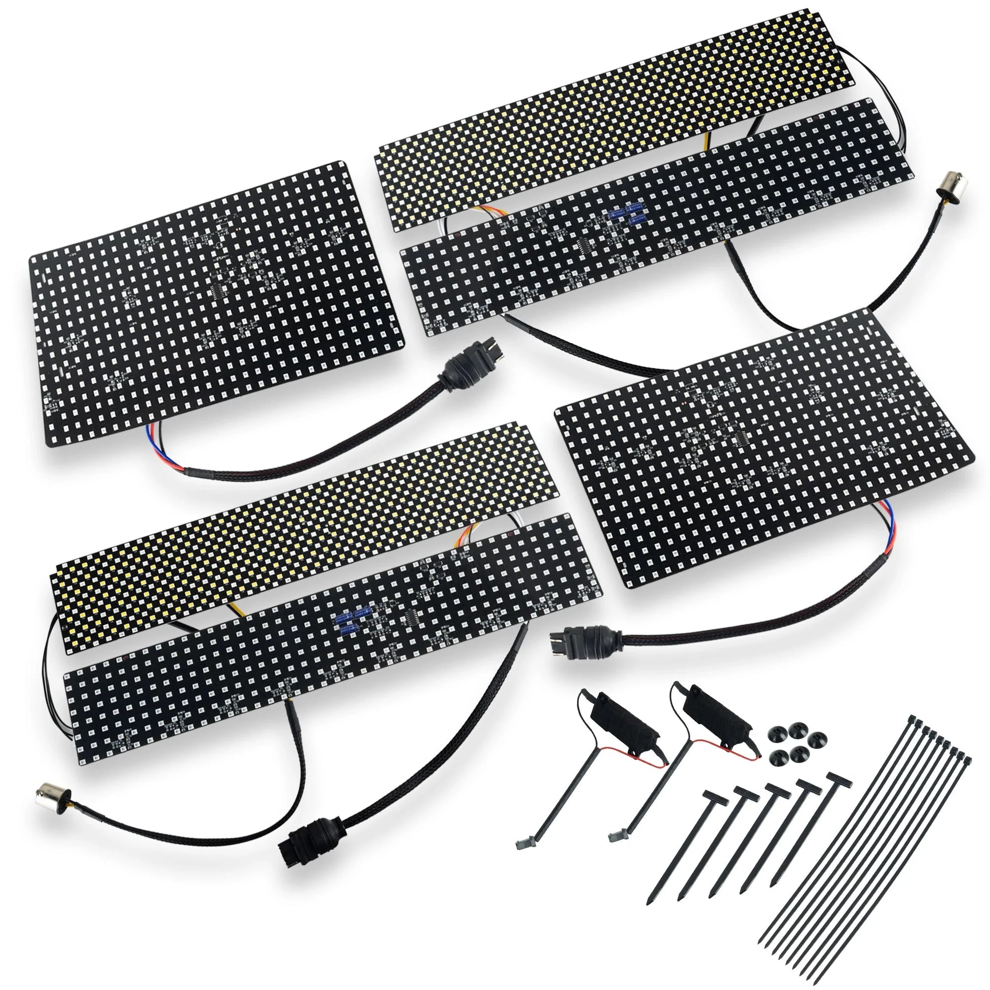 1987-1993 Ford Mustang LX Sequential LED Tail Light Conversion Kit - Plug & Play