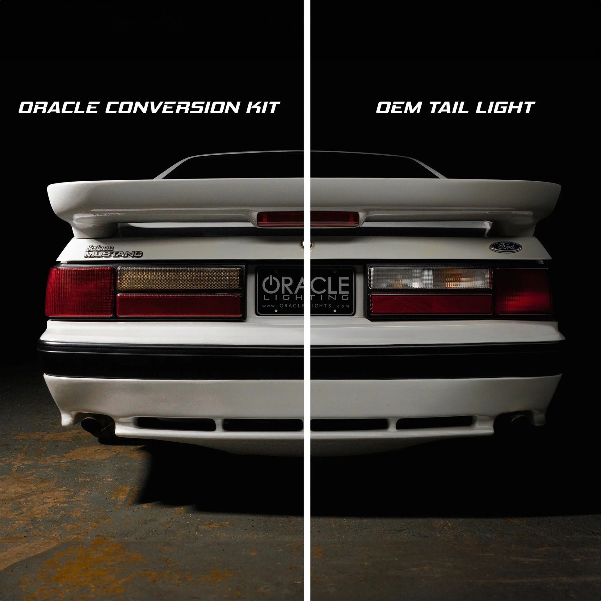 1987-1993 Ford Mustang LX Sequential LED Tail Light Conversion Kit - Plug & Play