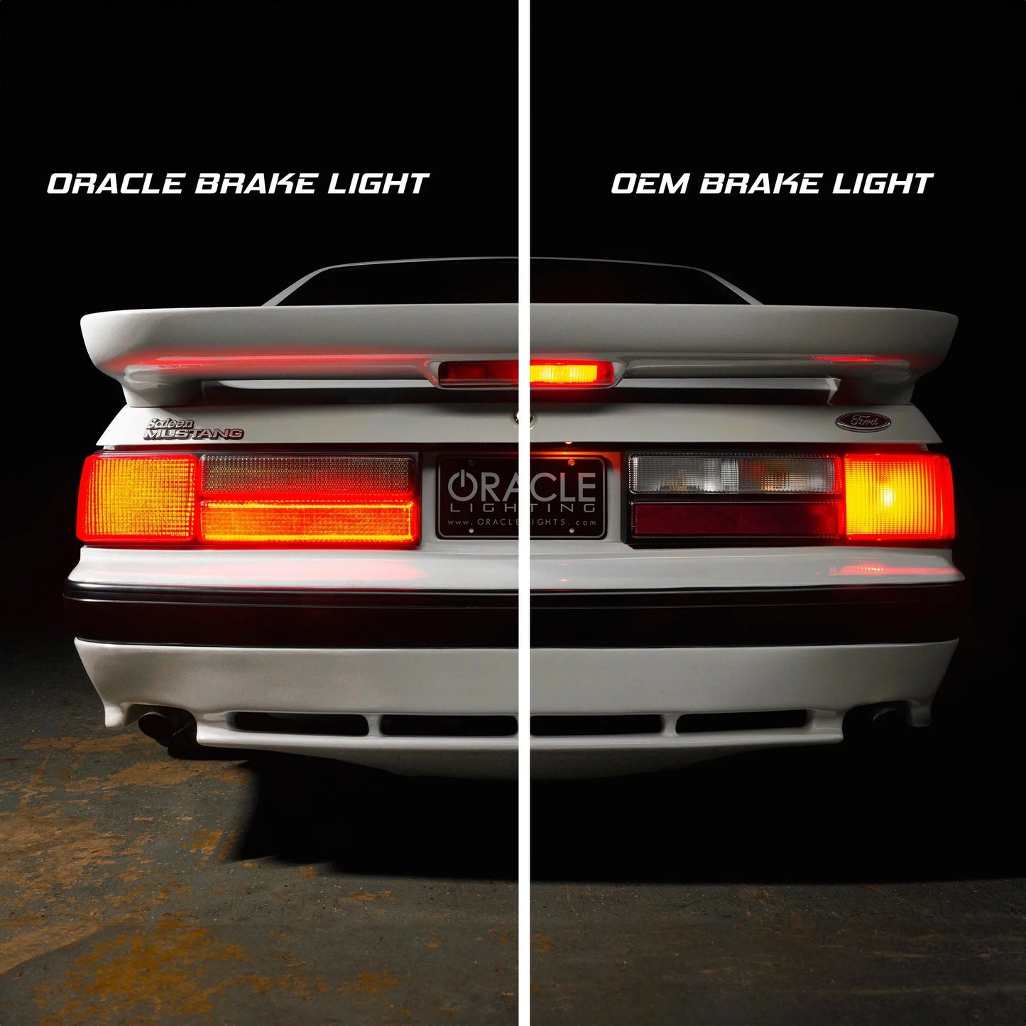 1987-1993 Ford Mustang LX Sequential LED Tail Light Conversion Kit - Plug & Play