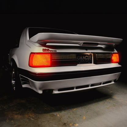 1987-1993 Ford Mustang LX Sequential LED Tail Light Conversion Kit - Plug & Play