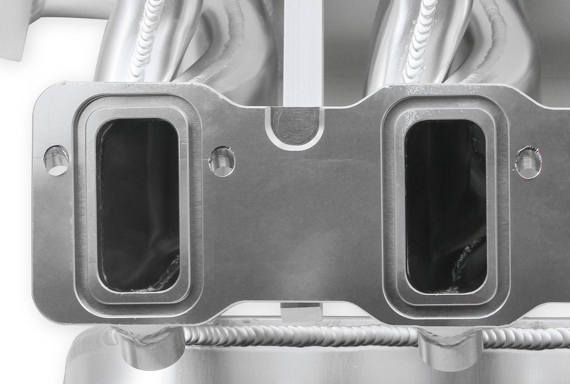 Sniper EFI Fabricated Intake Manifold Dual Plenum 92mm GM LS3/L92, and Fuel Rail Kit - Silver