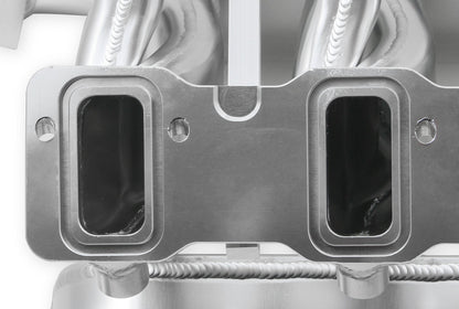 Sniper EFI Fabricated Intake Manifold Dual Plenum 92mm GM LS3/L92, and Fuel Rail Kit - Silver