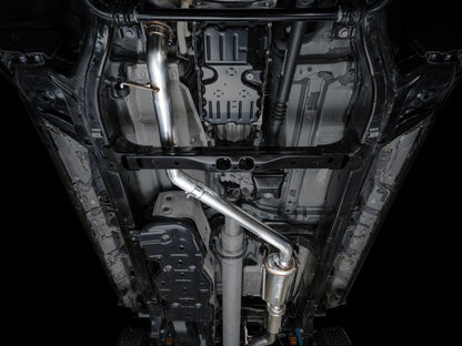 AWE Tuning AWE Exhaust for 4th Gen Toyota Tacoma Dual Diamond Black Tips 3015-33254