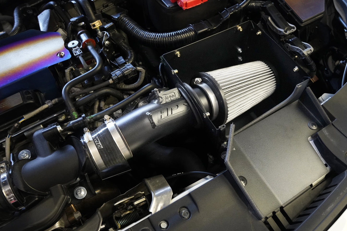 HPS Air Intake Kit 2018-2022 Honda Accord 1.5L Turbo, Includes Heat Shield, 827-406