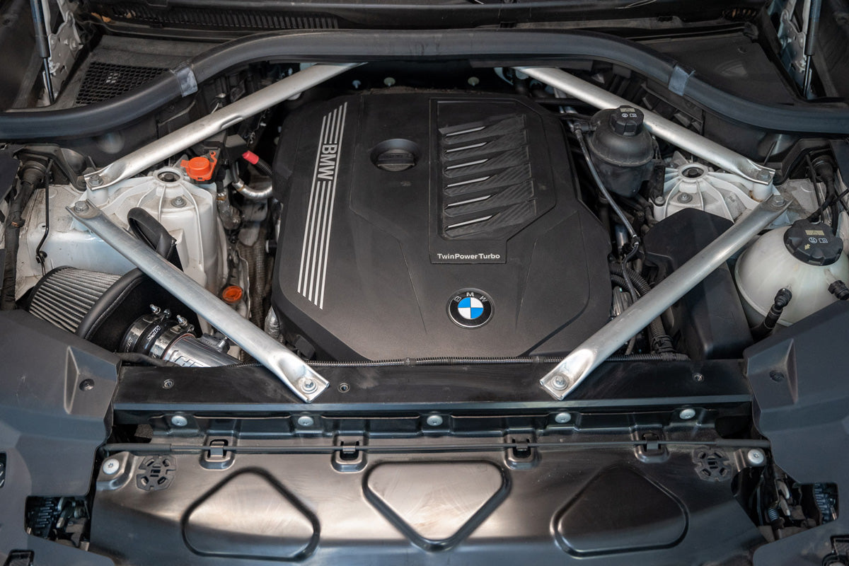 HPS Air Intake Kit 2019-2022 BMW X7 3.0L Turbo B58 G07, Includes Heat Shield, 827-702