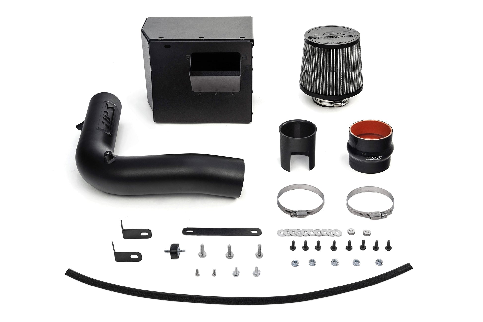 HPS Cold Air Intake Kit with Heat Shield, 2022-2024 Subaru WRX 2.4L Turbo, 827-727