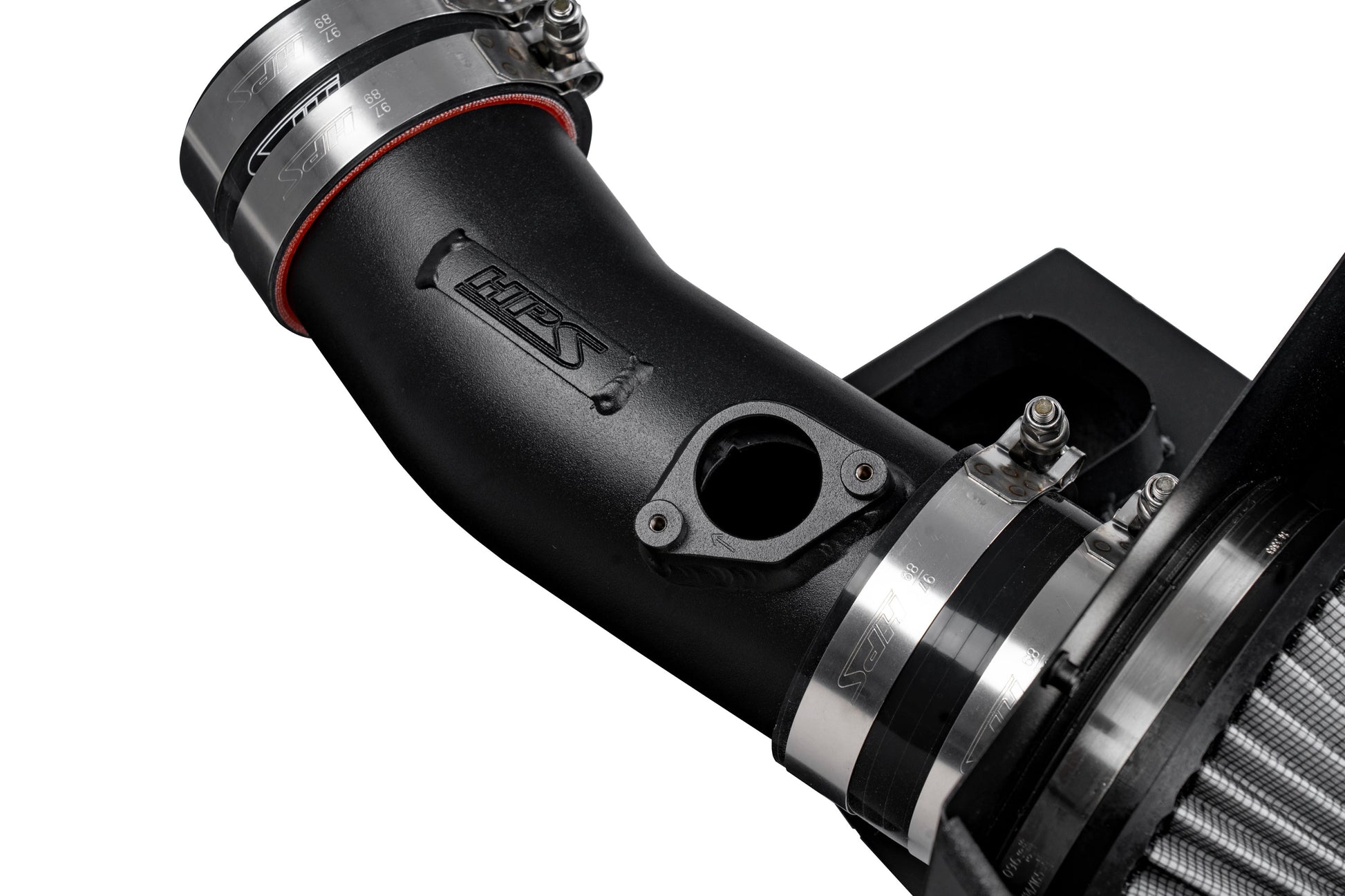 HPS Air Intake with Heat Shield, Acura 2022-2024 MDX Type-S 3.0L Turbo, 827-728