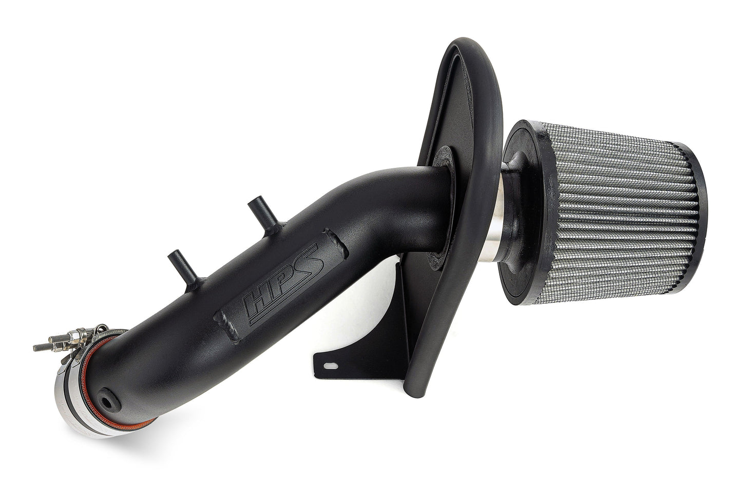 HPS Air Intake Kit with Heat Shield, 2003-2006 Honda Accord 2.4L without MAF sensor, 827-737