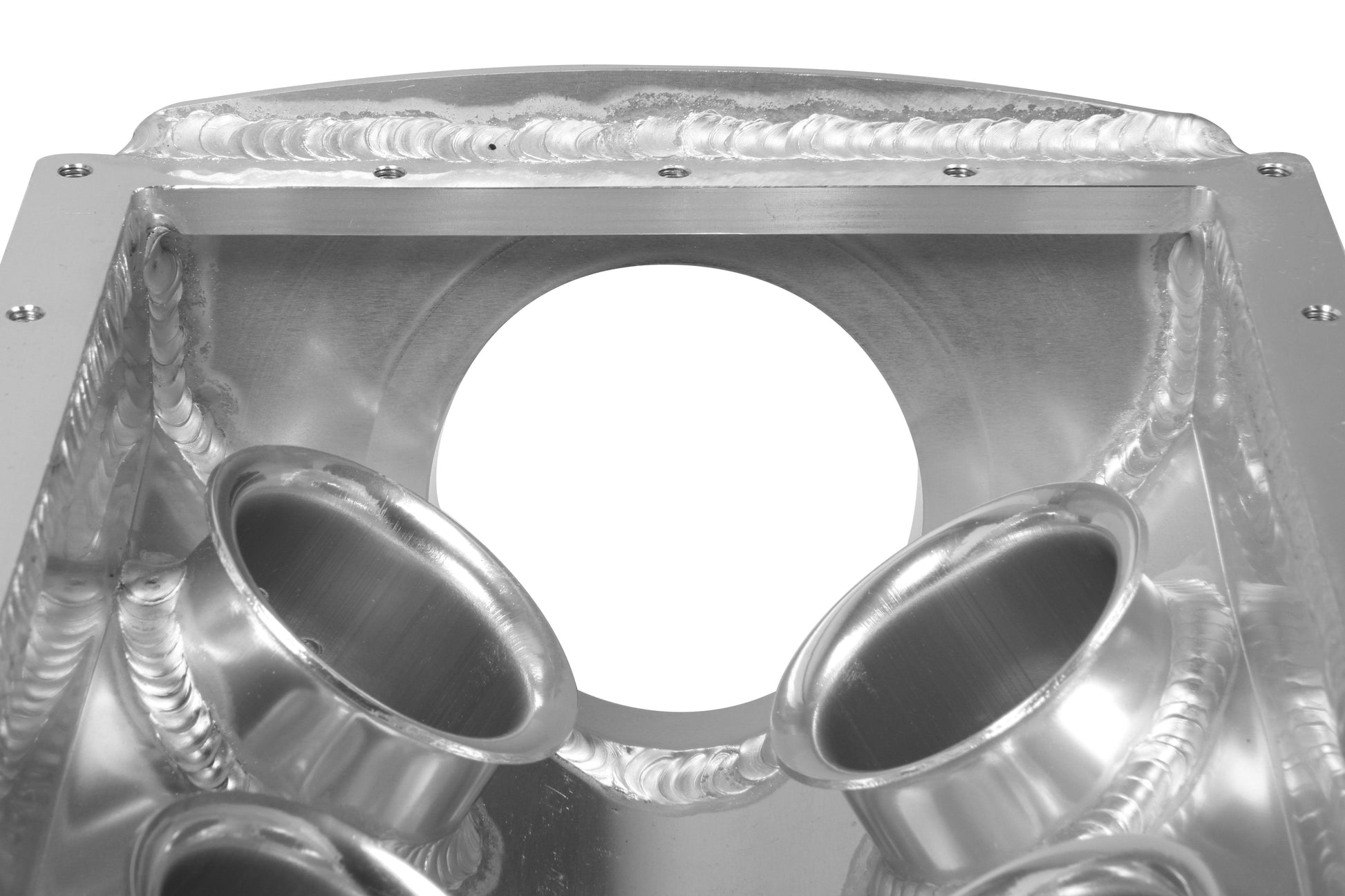 Sniper EFI Fabricated Race Series Intake Manifold - GM LS1/LS2/LS6 - Silver by The Tuner Store