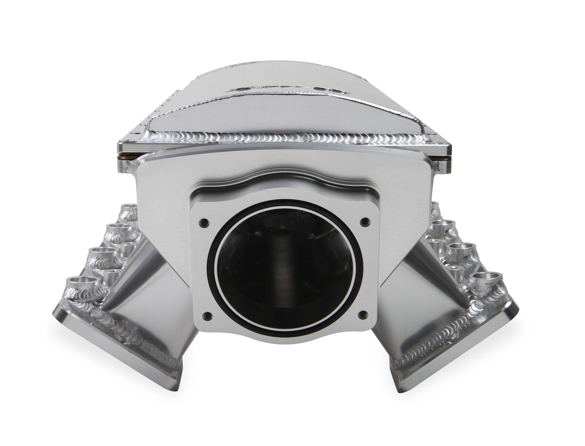 Sniper EFI Fabricated Race Series Intake Manifold - GM LS1/LS2/LS6 - Silver by The Tuner Store