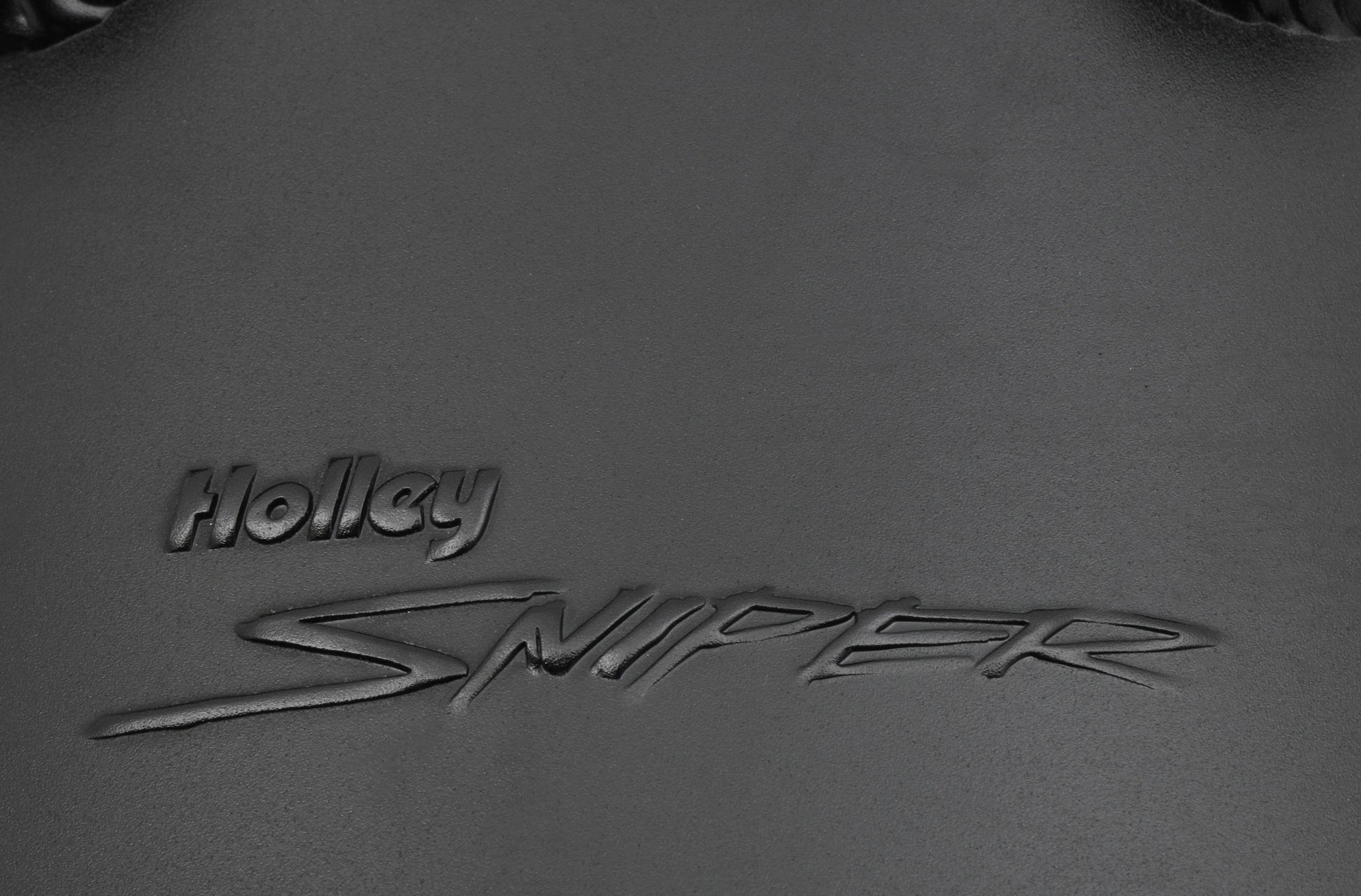 Fabricated Intake Manifold BBC Single Plane 2 x 4500 Black with Sniper Logo