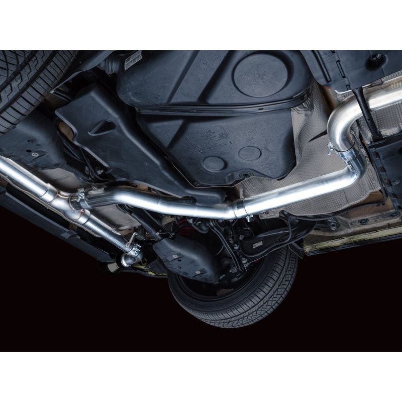 AWE 2022+ VW GTI MK8 Track Edition Exhaust - Diamond Black Tips