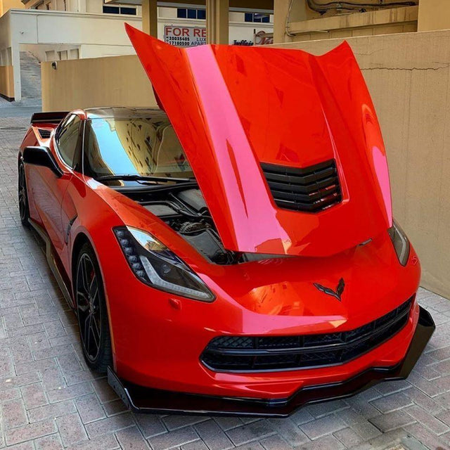 Corvette C7 Stage 2.5 ZR1 Conversion Extended Front Splitter