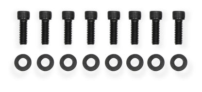 Sniper Valve Cover - Fabricated Aluminum - SBC - Perimeter Bolt - Flat Top - Black