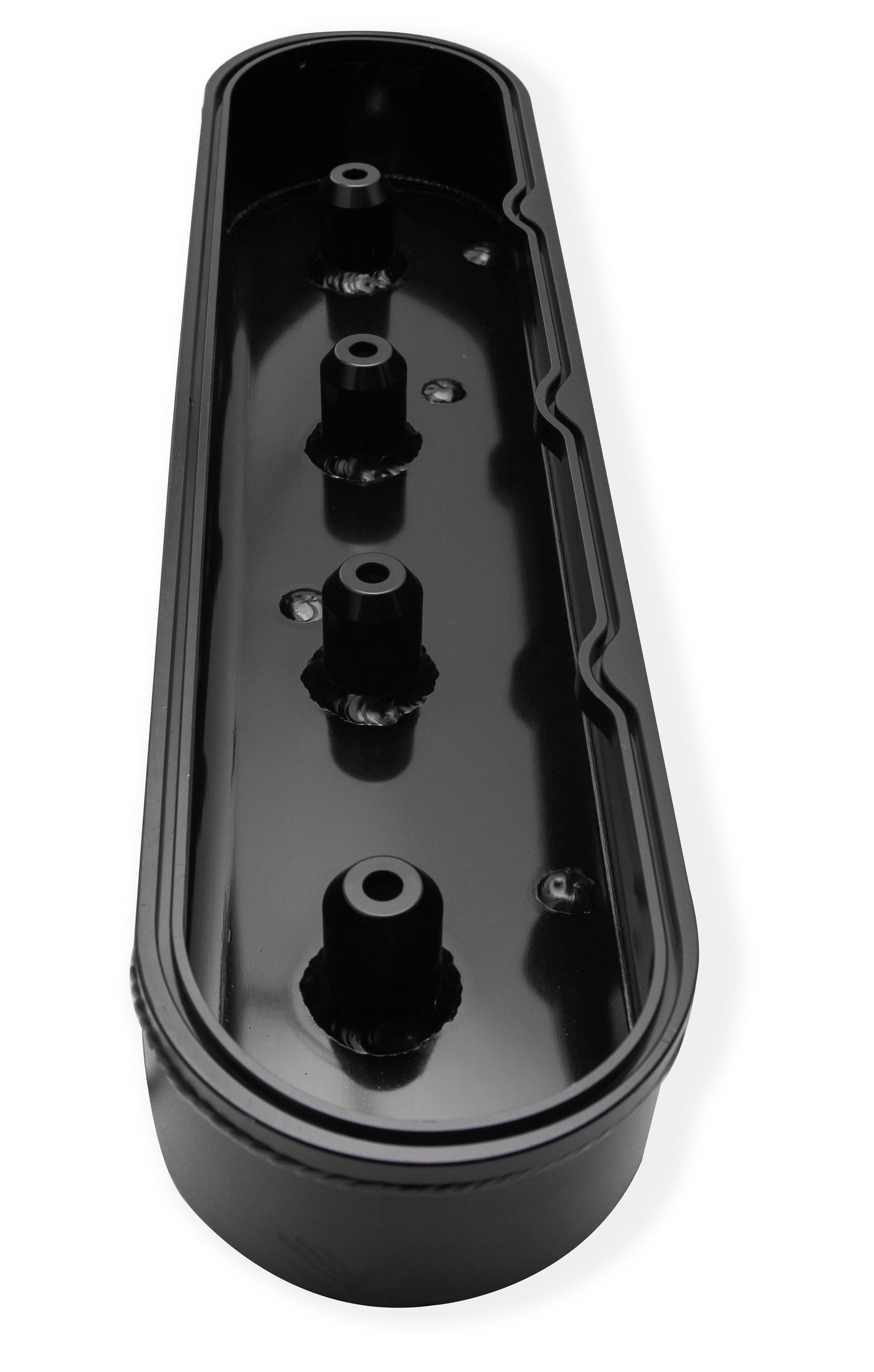 Sniper Valve Cover - Fabricated Aluminum - GM LS Engines - Satin Black by The Tuner Store