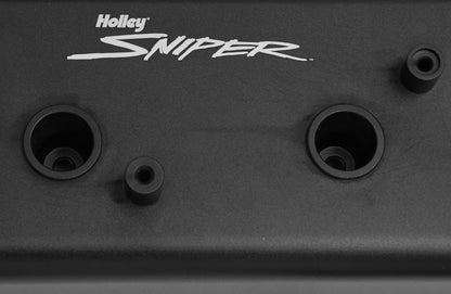 Sniper Valve Cover - Fabricated Aluminum - GM LS Engines - Satin Black by The Tuner Store