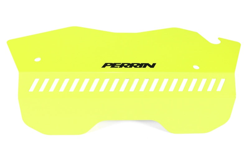 Perrin [22-25 WRX] Pulley Cover - Neon Yellow | PSP-ENG-153NY
