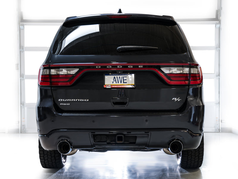 AWE Tuning 11-24 Dodge Durango 5.7L Track Edition Exhaust w/ Chrome Silver Tips 3020-32575