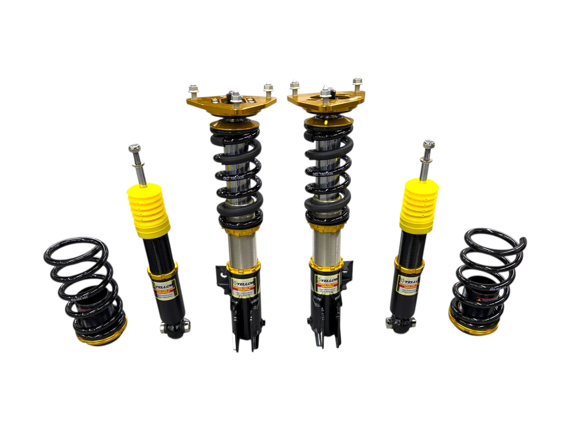 Inverted Pro Street Coilovers - Hyundai Genesis Coupe 2.0T 2008-2016 (BK)