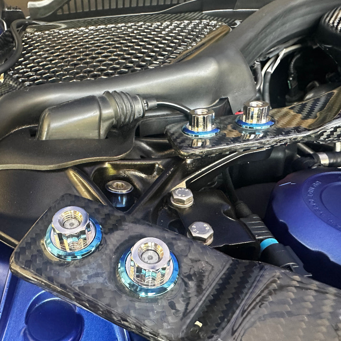 JDC Titanium Strut Brace Hardware Kit (BMW G8X M3/M4)