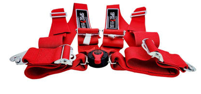 SPDZ1 X BallFix 4 Point 3” Seat Belt Safety Harness