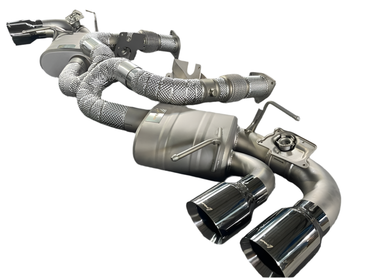 SPDZ1 Corvette C8 Stingray (AFM/NPP) X-pipe Exhaust System Ultra Edition