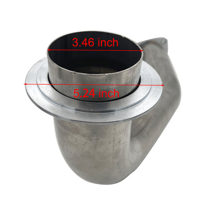 SPDZ1 2017-2023 6.6L Chevy L5P Duramax Diesel 3.5" Downpipe Exhaust