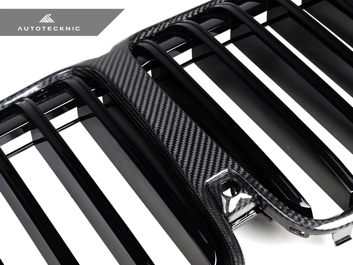 AutoTecknic Dry Carbon Fiber Front Grille - G07 X7 LCI