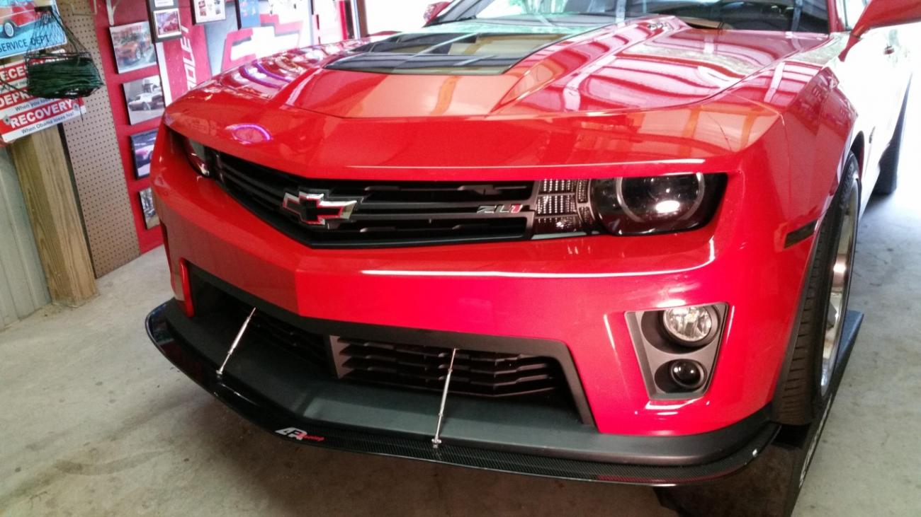 Chevrolet Camaro ZL1 Carbon Fiber Front Wind Splitter 2012-2015