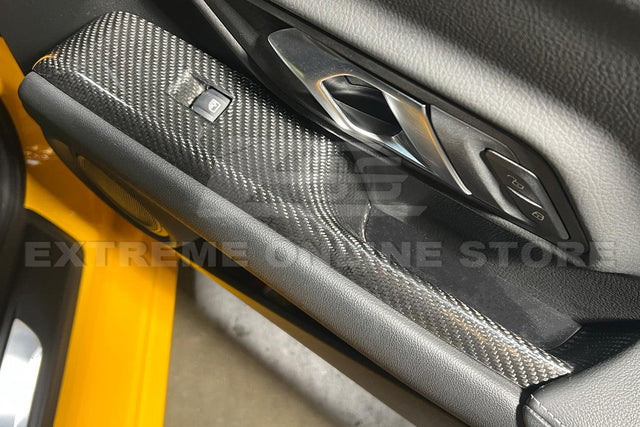 2020-Up Toyota Supra Carbon Fiber Side Door Panel Cover