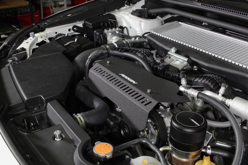 Perrin [22-25 WRX] Pulley Cover - Black | PSP-ENG-153BK