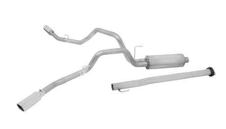 Gibson 15-19 Ford F-150 XL 5.0L 3in/2.5in Cat-Back Dual Extreme Exhaust - Stainless
