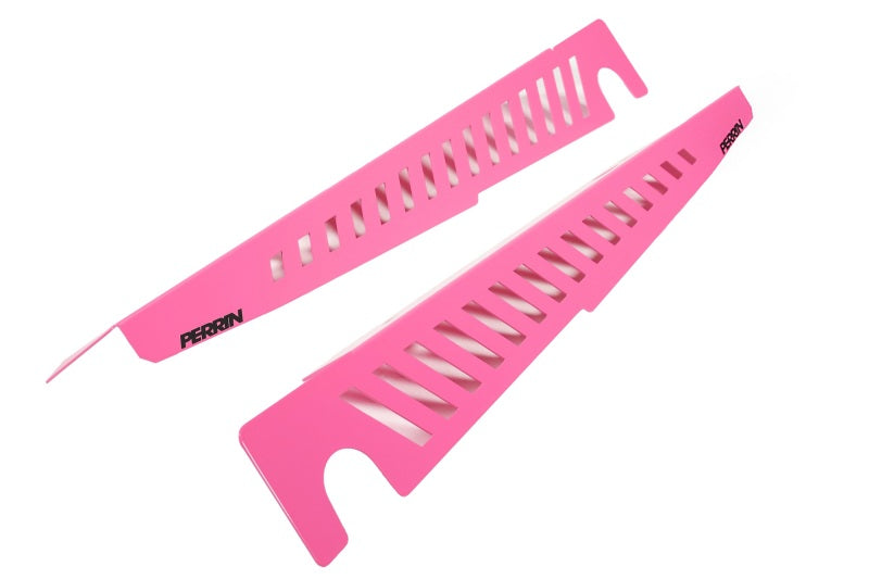 Perrin [22-25 WRX] Fender Shroud Set - Hyper Pink | PSP-ENG-551HP