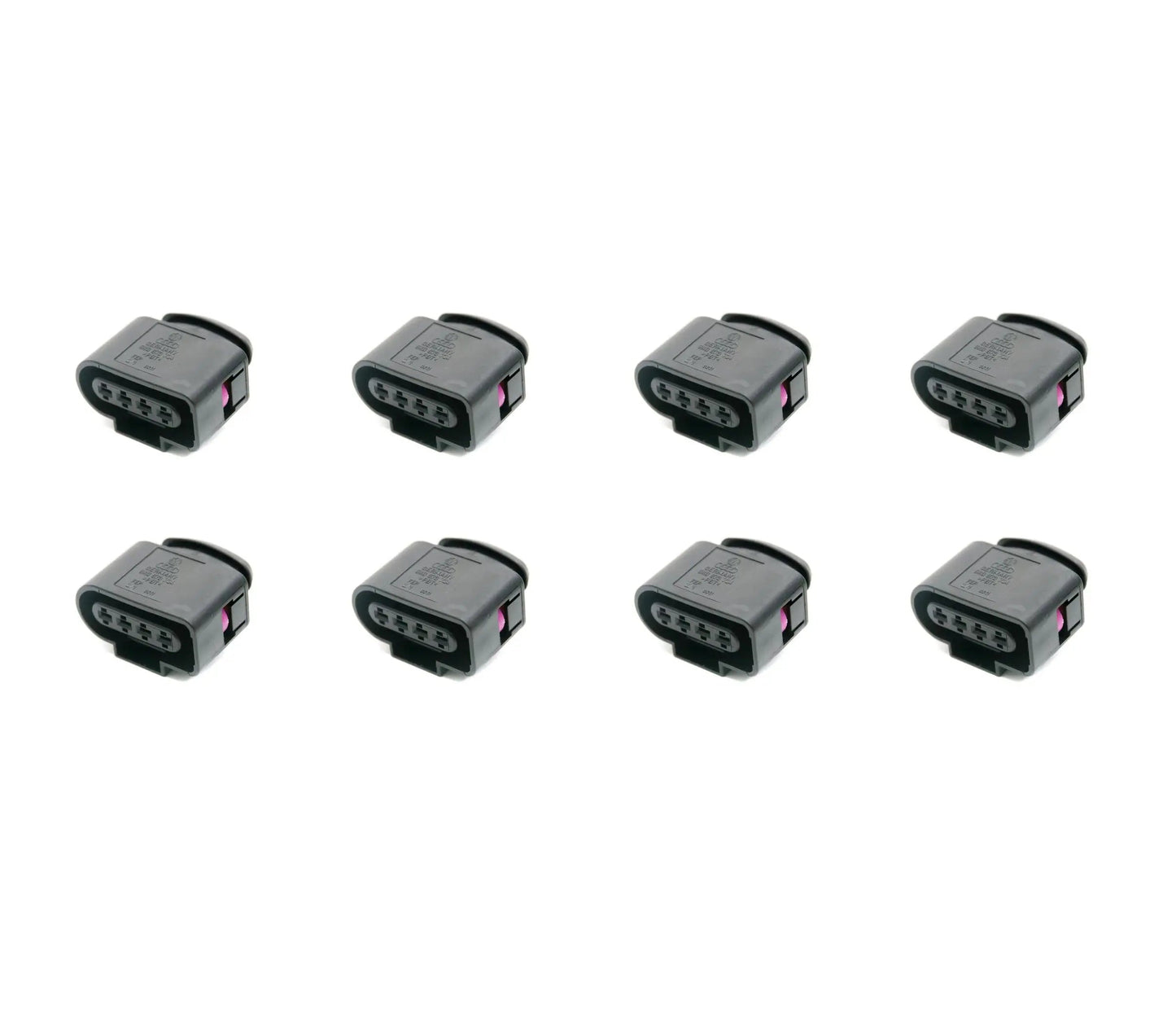8x 8K0-973-724 Ignition Coil Connector Repair Plug Wiring Audi VW GTI Golf Jetta Passat