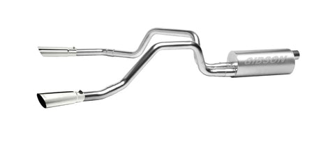 Gibson 10-13 Chevrolet Silverado 1500 LS 4.8L 2.25in Cat-Back Dual Split Exhaust - Stainless