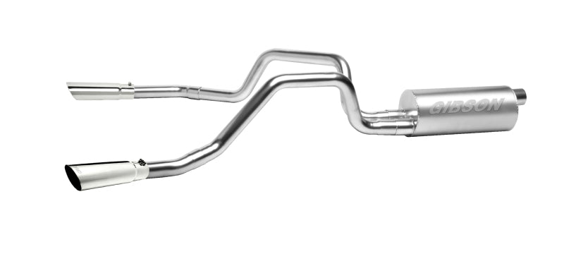 Gibson 00-03 Chevrolet S10 Base 4.3L 1.75in Cat-Back Dual Split Exhaust - Aluminized